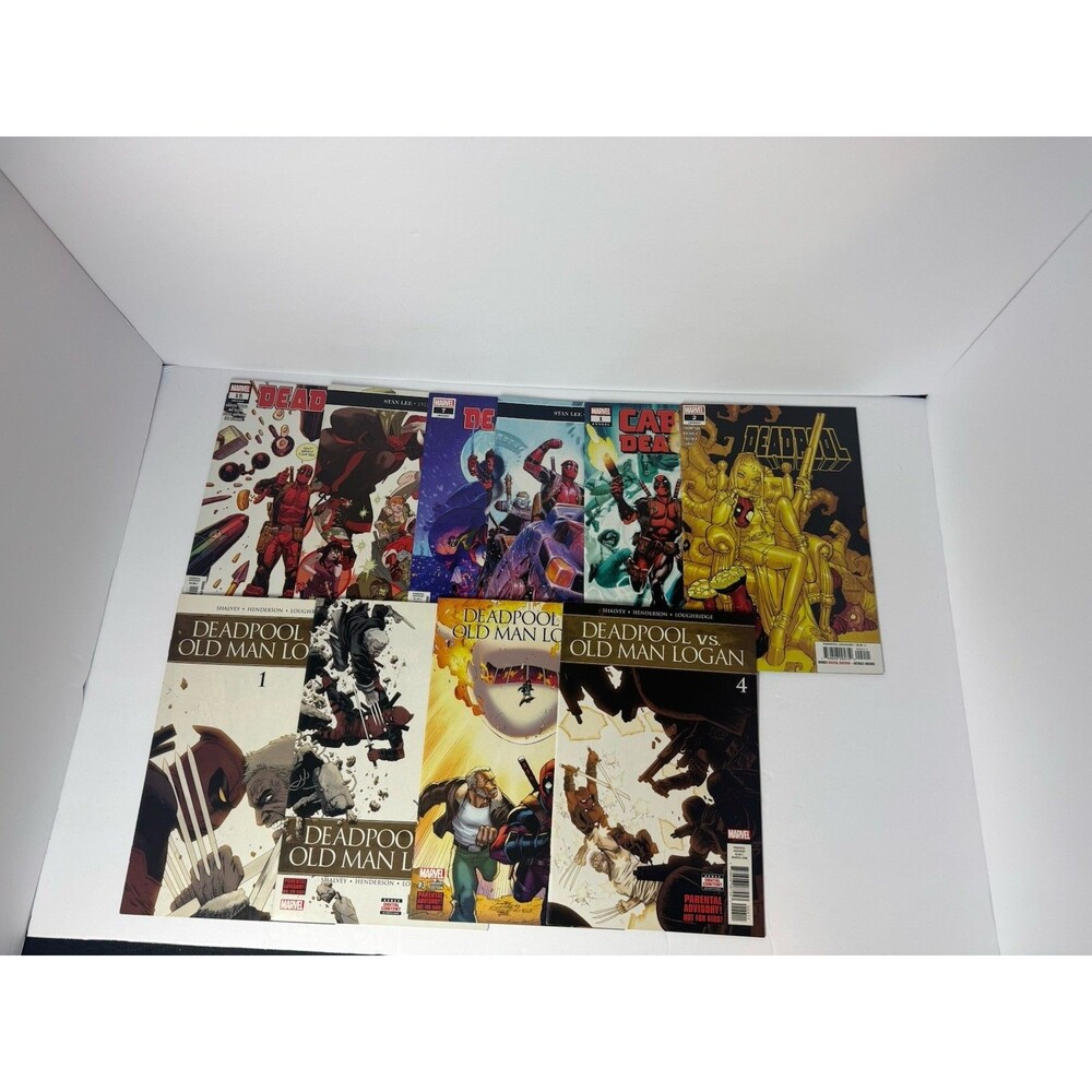 Marvel Deadpool Comic Lot of 10 Old Man Logan Cable Annual